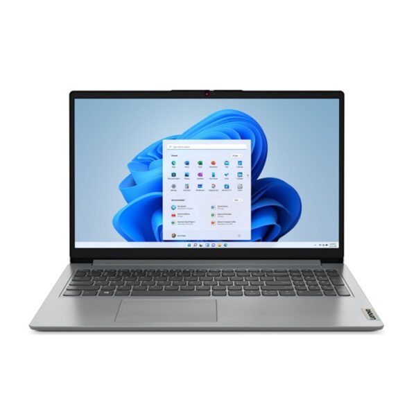 Lenovo IdeaPad 1i 15,6" Portátil Intel Celeron N4500 4GB RAM 128GB SSD (equv CORE I3 8va gen)Nube Gris