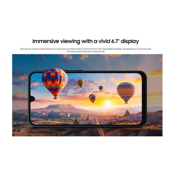 SAMSUNG Galaxy A16, teléfono inteligente Android desbloqueado, pantalla AMOLED grande, diseño duradero, carga súper rápida, almacenamiento expandible. - Image 5